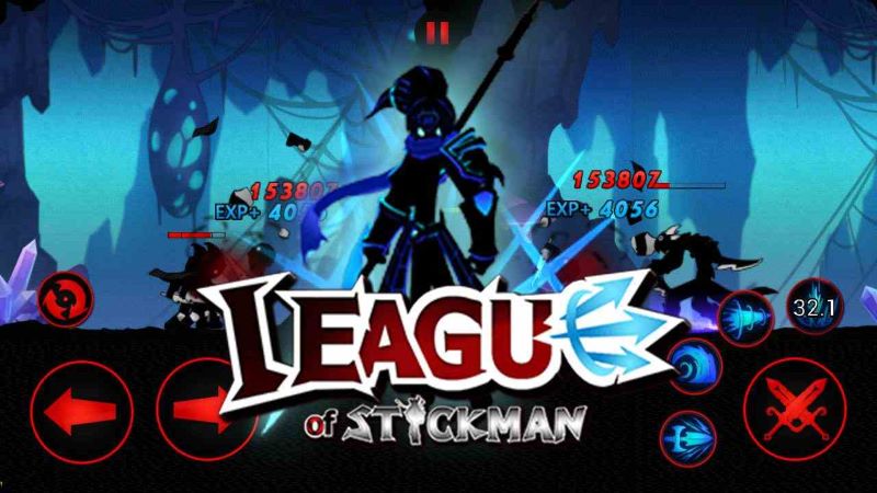 Tựa game League Of Stickman Mod đang được nhiều game thủ yêu thích 
