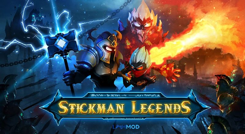 Khám phá tựa game nhập vai hấp dẫn Stickman Legends Lmhmod